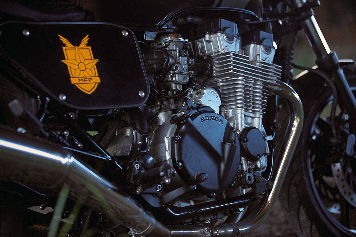 Honda CB750 mad max interceptor