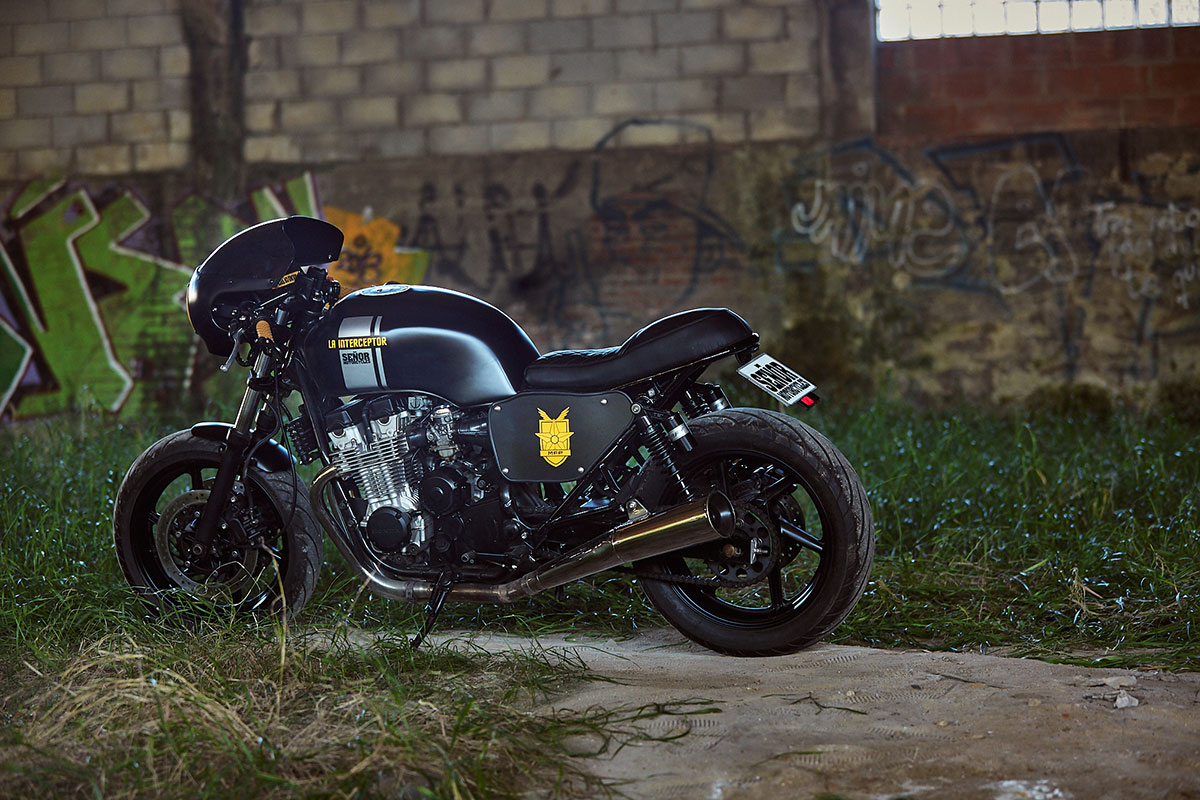 Honda CB750 mad max interceptor