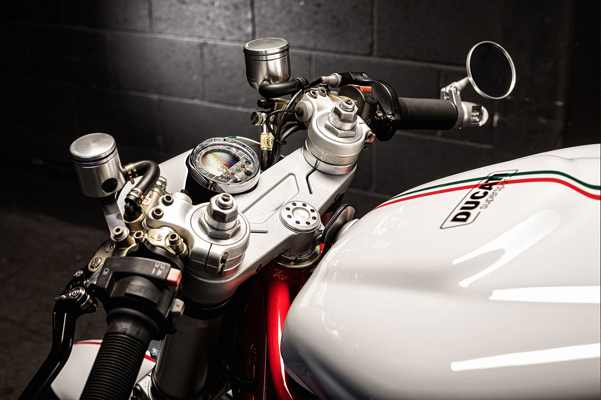 Ellaspede Ducati 900ss cafe racer