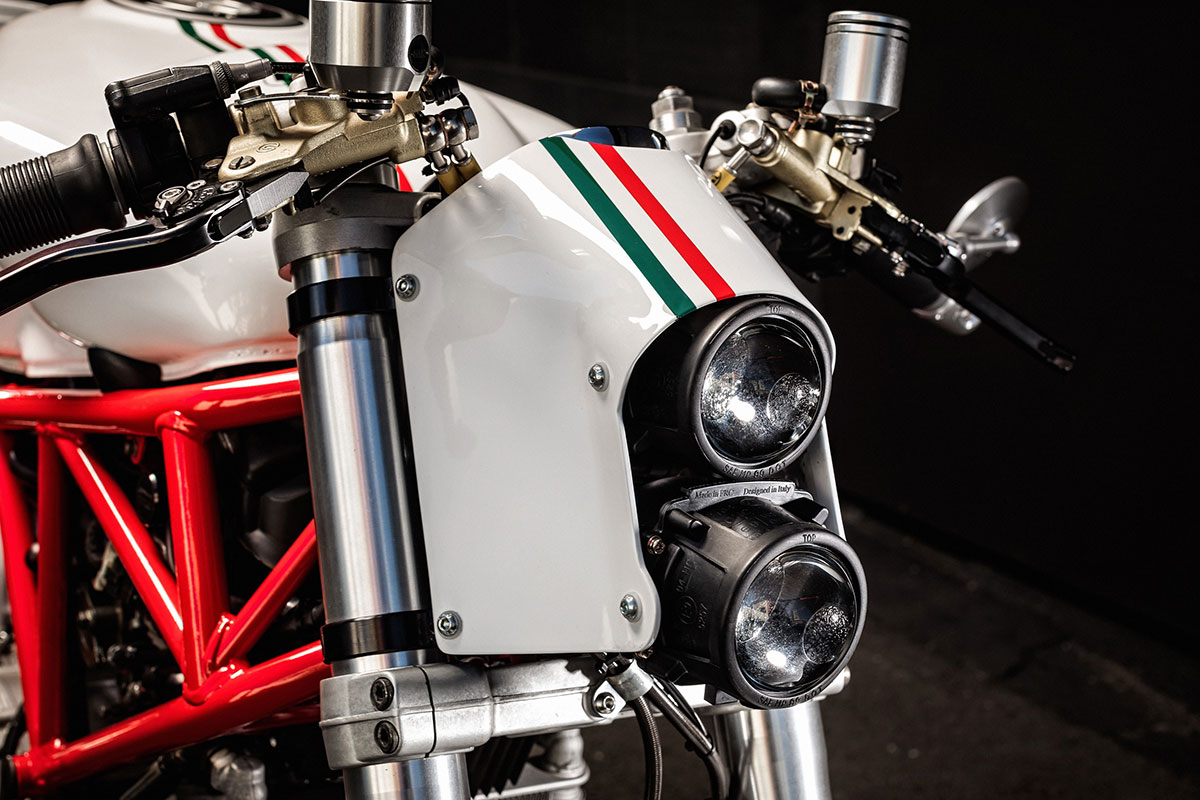 Ellaspede Ducati 900ss cafe racer