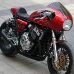 Honda cafe racer cb400 super four