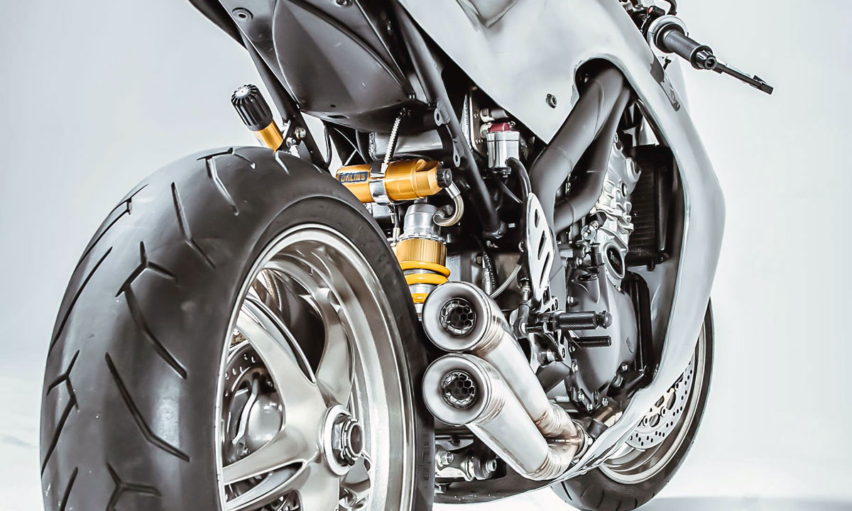 Triumph Speed Triple Made of Metal