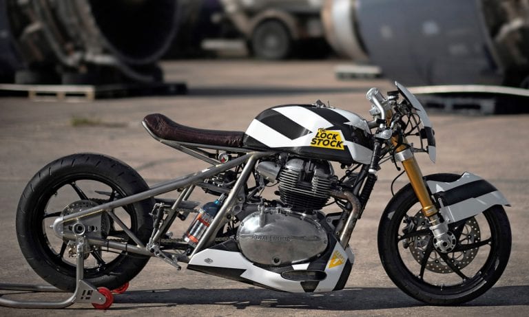 royal enfield side lock