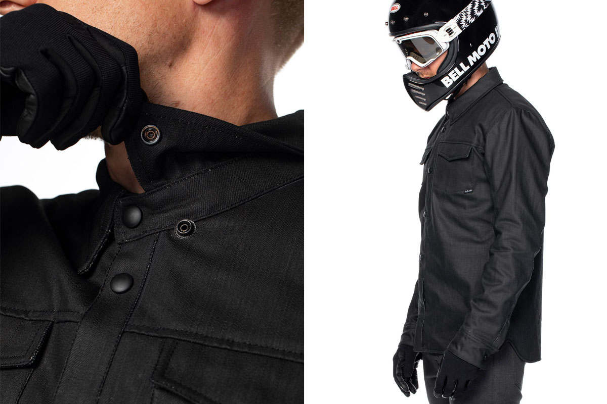 Akin armoured motorcycle shirt