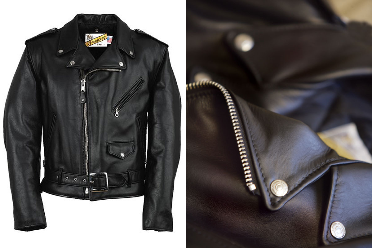 Schott perfecto leather motorcycle jacket