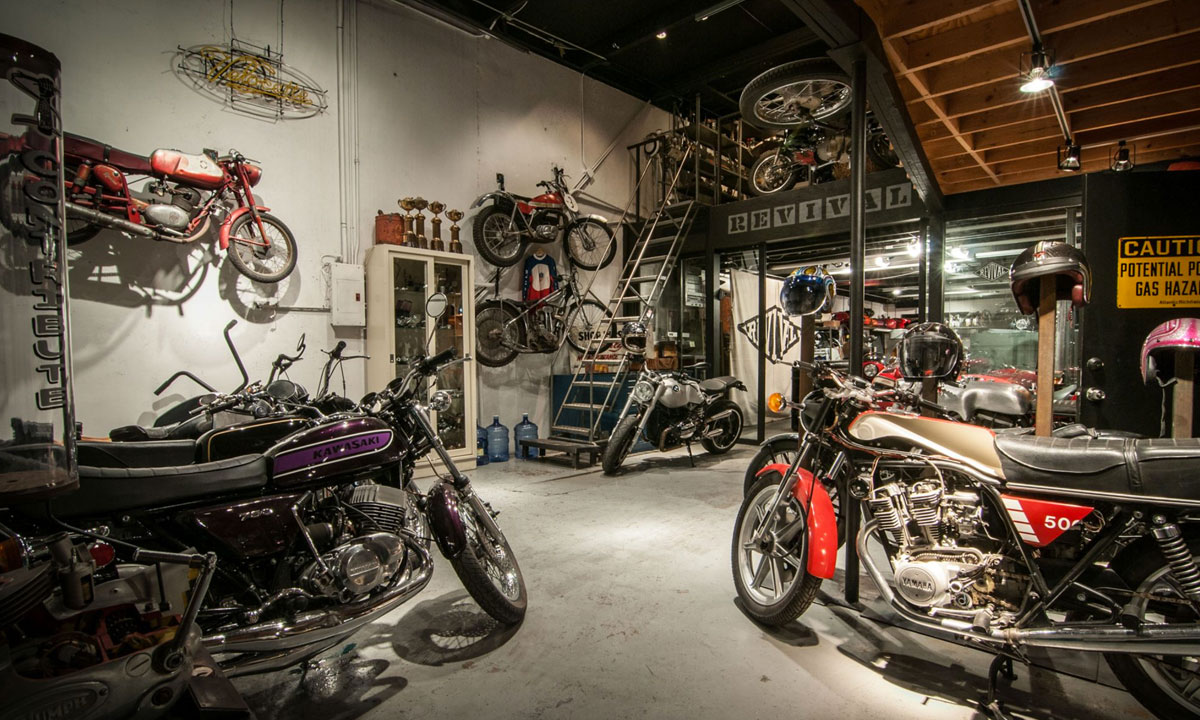 Motorbike custom shop sales