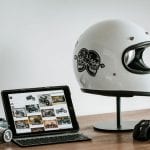 Halley helmet stand