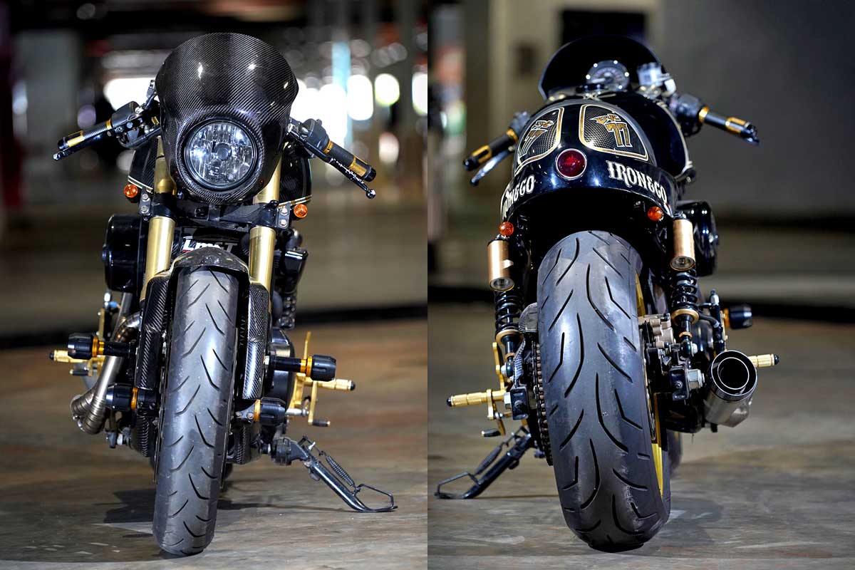 Harley Street 500 cafe racer