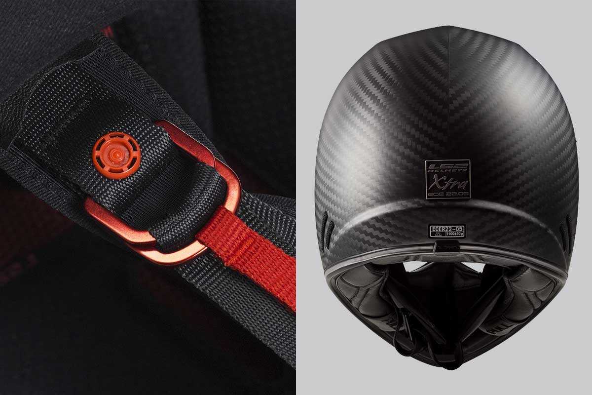 LS2 Xtra carbon helmet