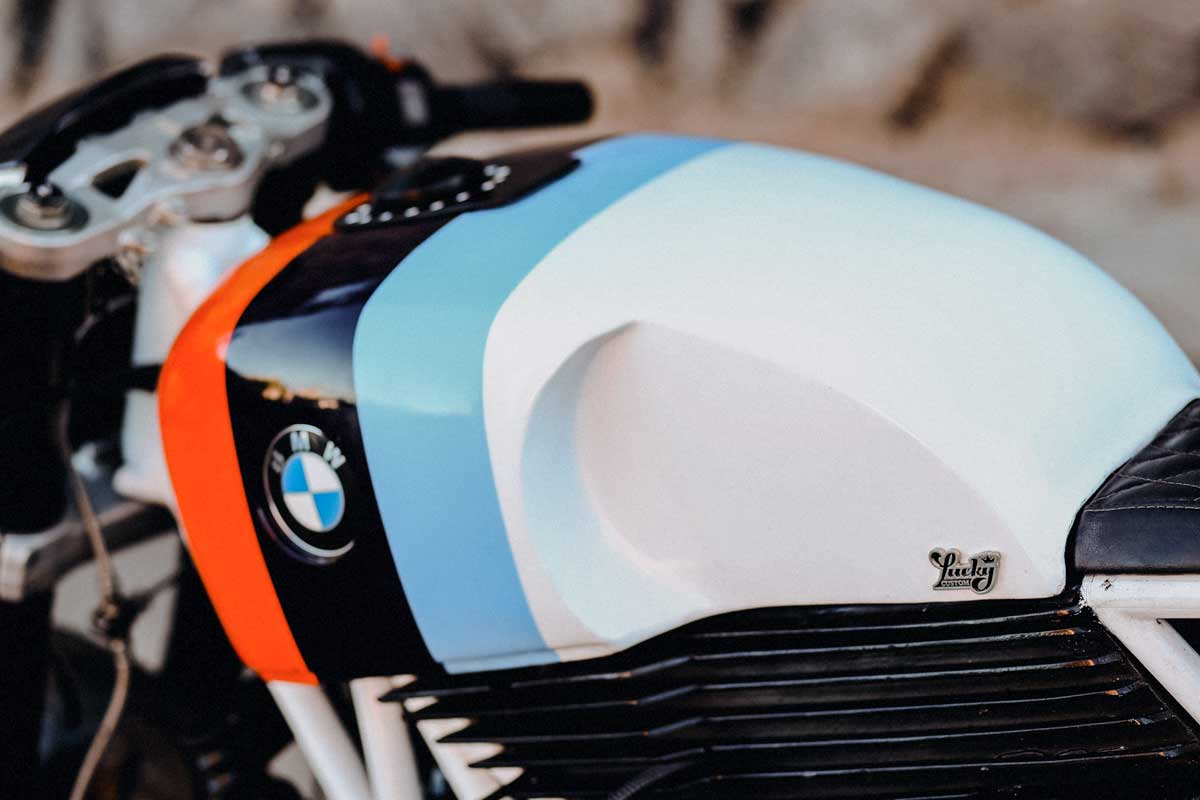 Lucky Customs BMW cafe racer