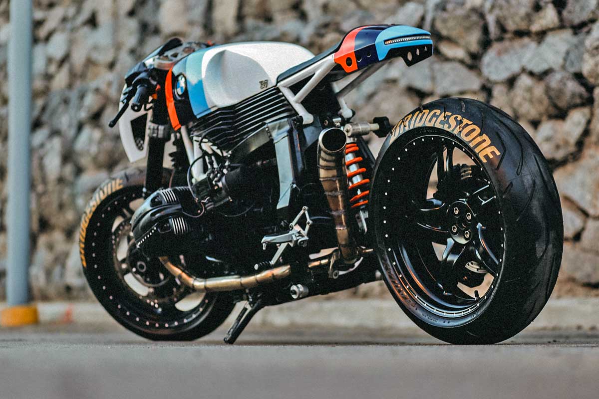 Lucky Customs BMW cafe racer