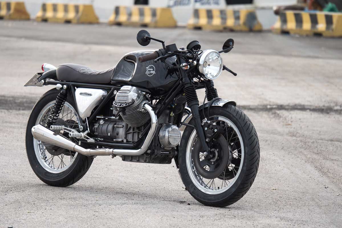 Officine Rossopuro Moto Guzzi cafe racer