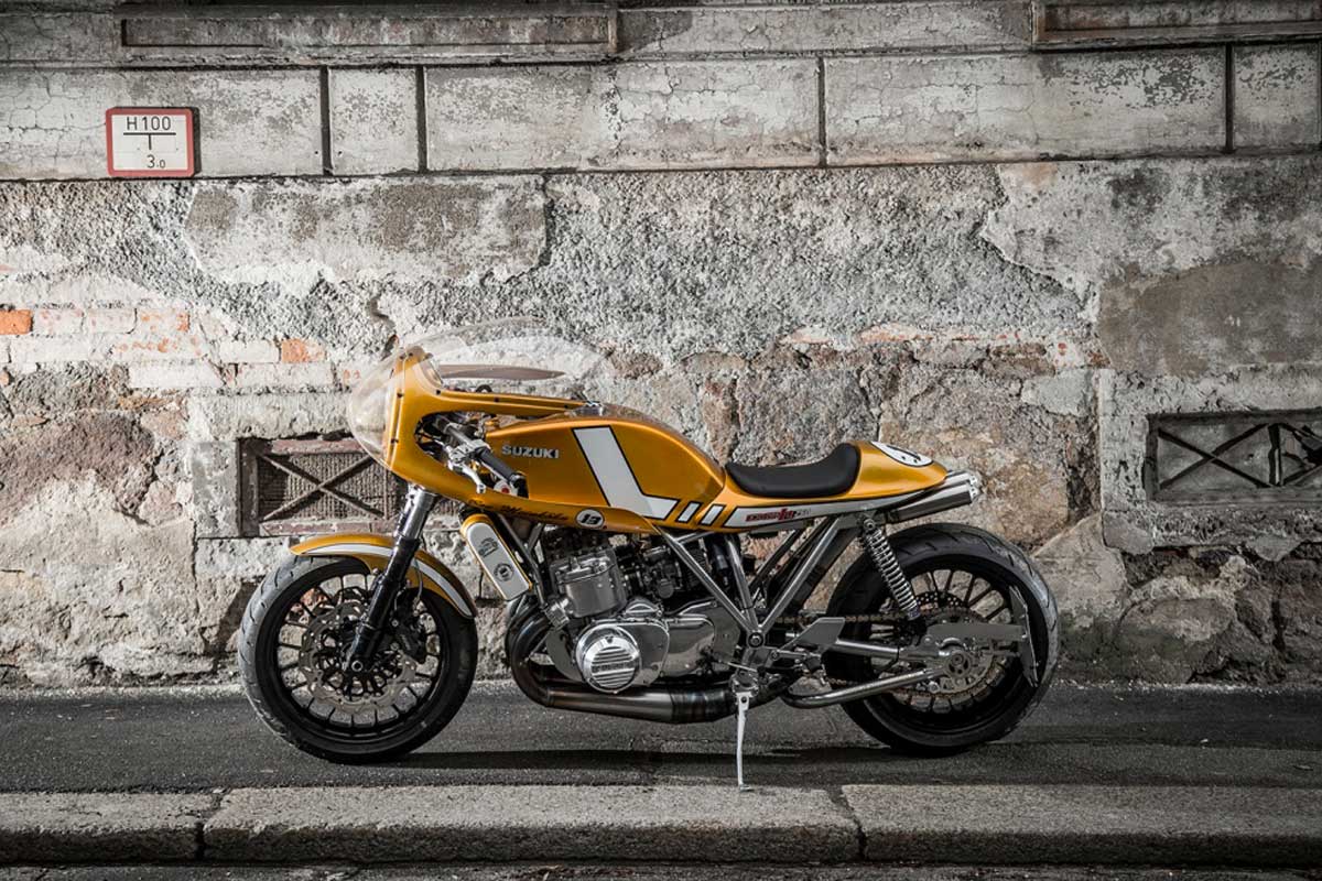 Suzuki GT750 cafe racer