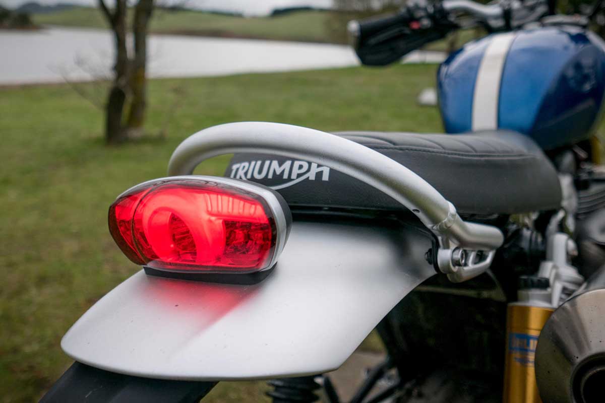 Triumph Scrambler features