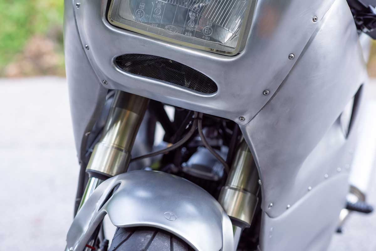 Ducati 900SS aluminium fairing