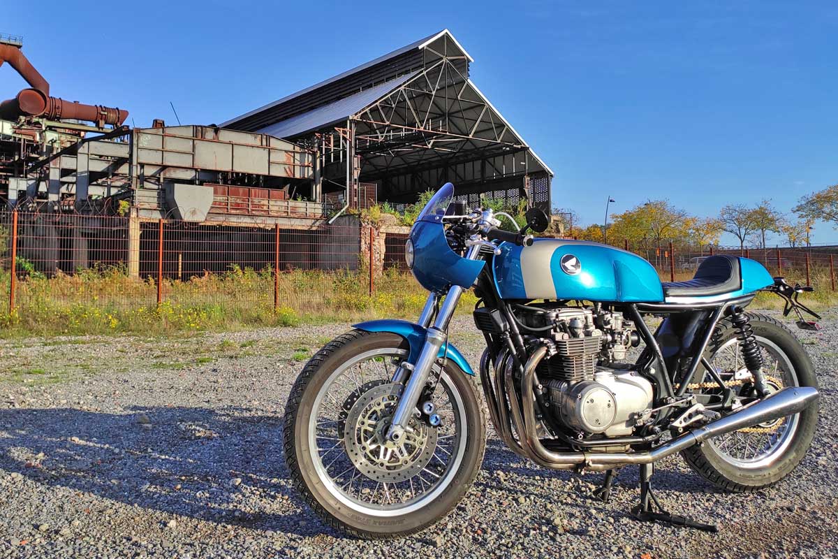 Honda CB550 cafe racer