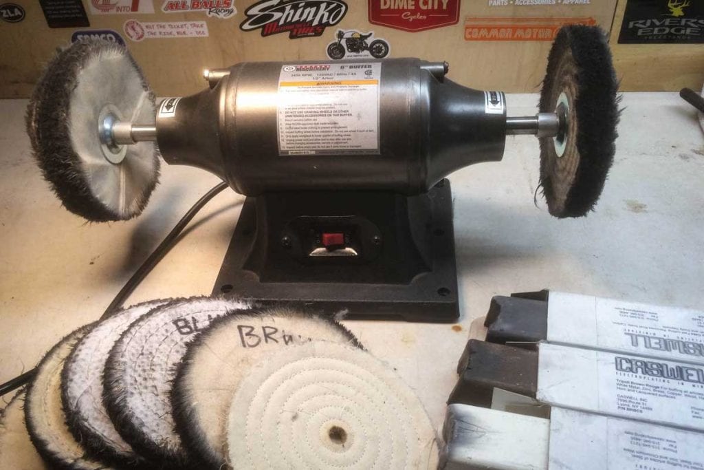 Cafe Racer Series How to polish aluminum parts