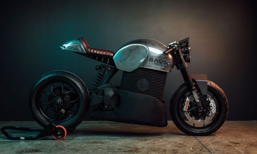 Electric Motorcycle Return of the Cafe Racers