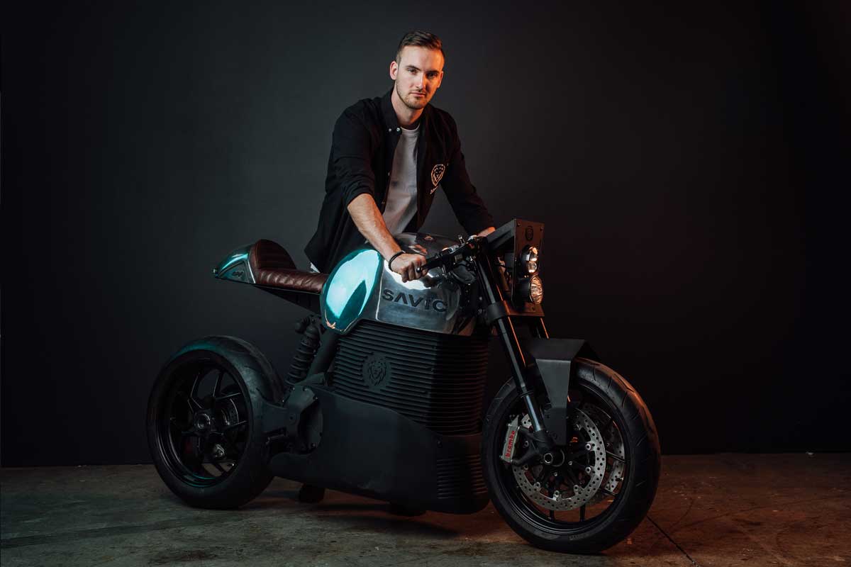 Dennis Savic Electric Motorcycle