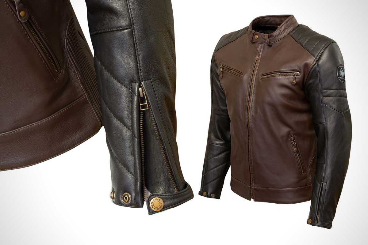 Merlin Chase leather jacket