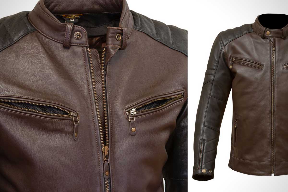 Merlin Chase leather jacket