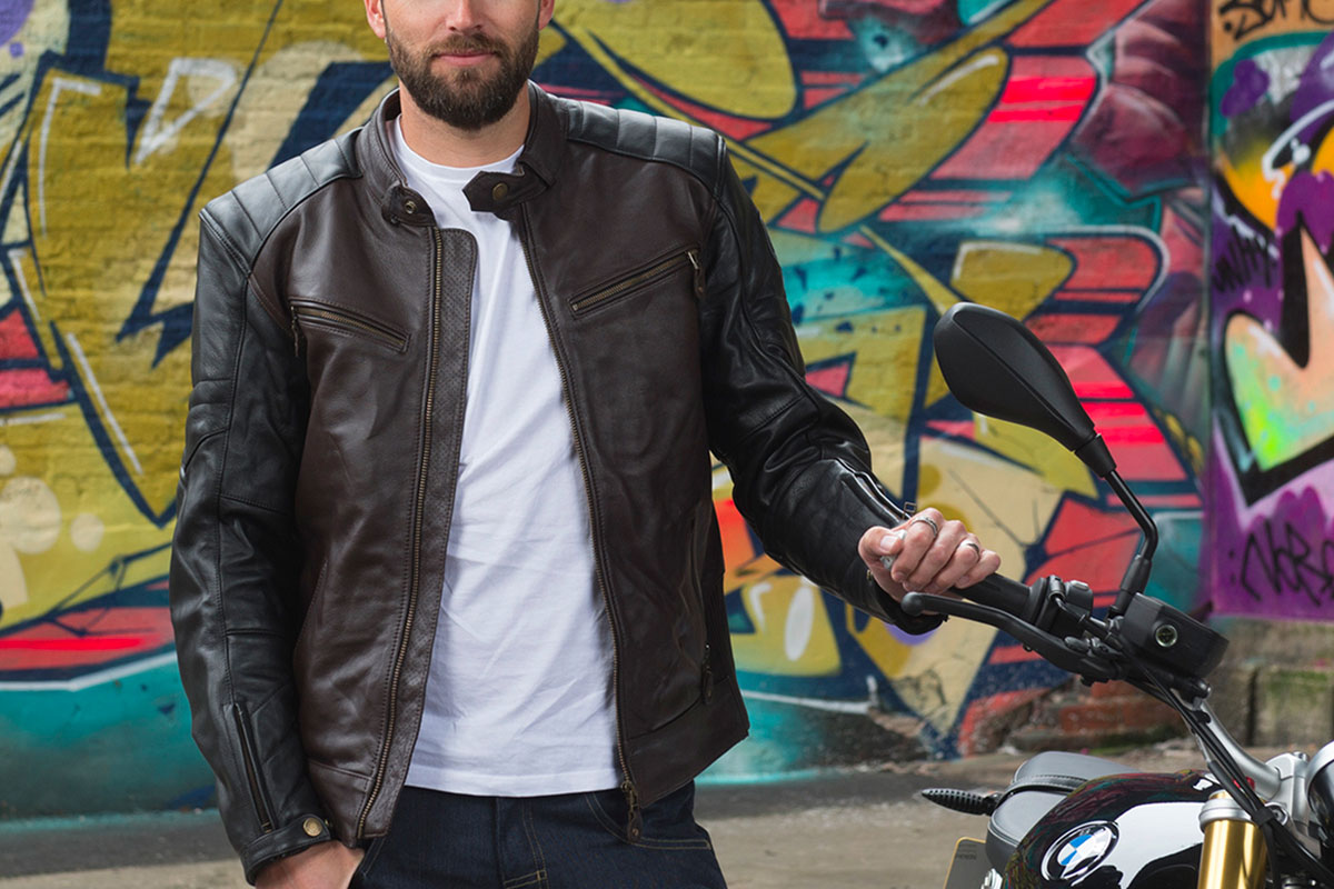 Merlin Chase leather jacket