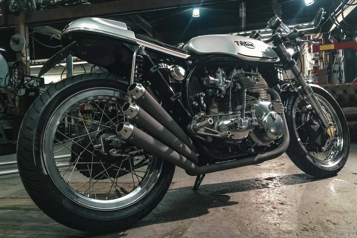 Triton cafe racer