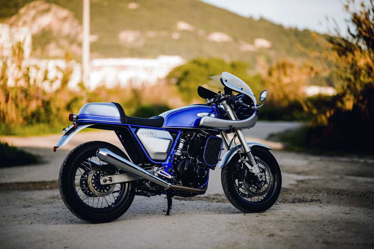 Suzuki XF650 cafe racer