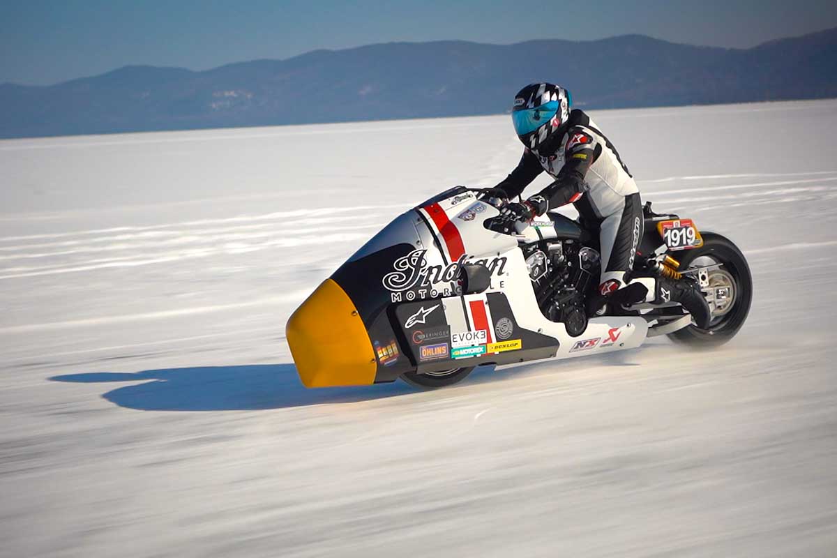 Indian Scout Lanspeed bike