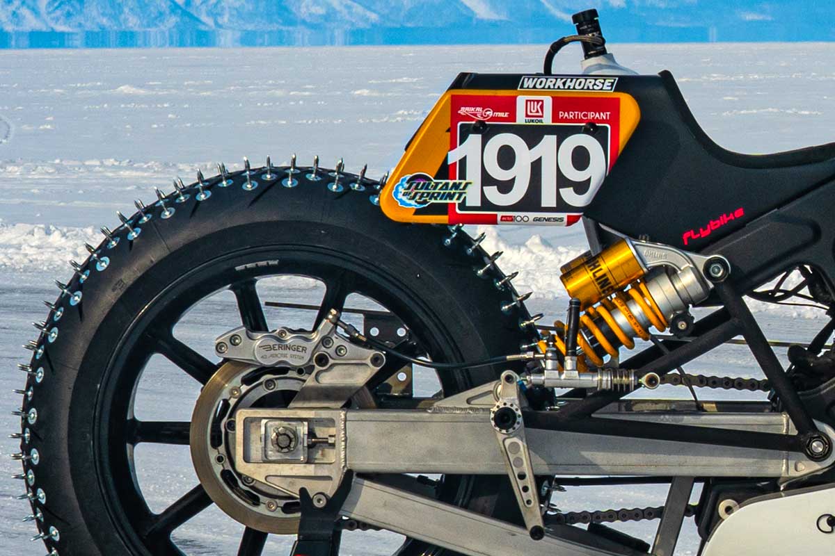 Workhorse Indian Scout ice racer