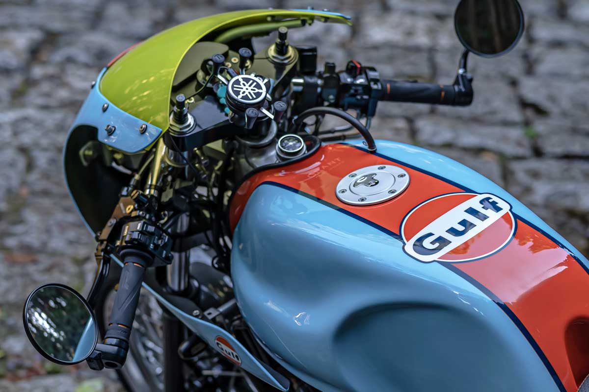 Yamaha SR500 Gulf Racer