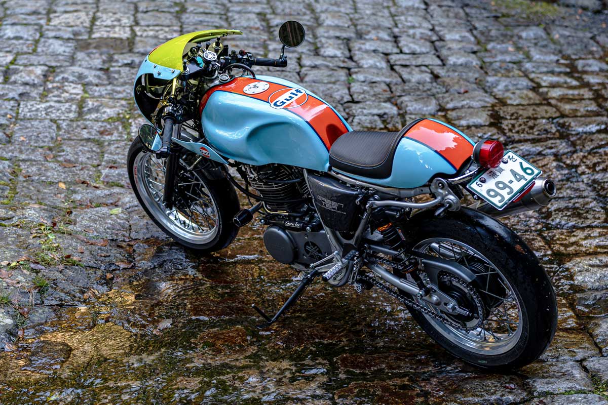 Yamaha SR500 Gulf Racer