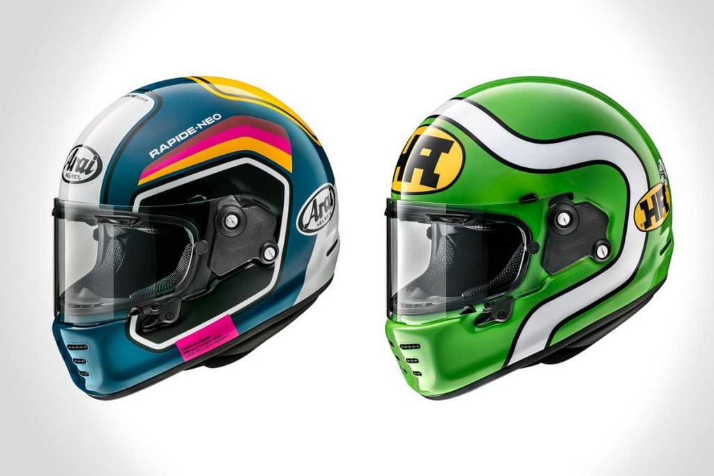 The Arai Rapide / Concept X Helmet Return of the Cafe Racers