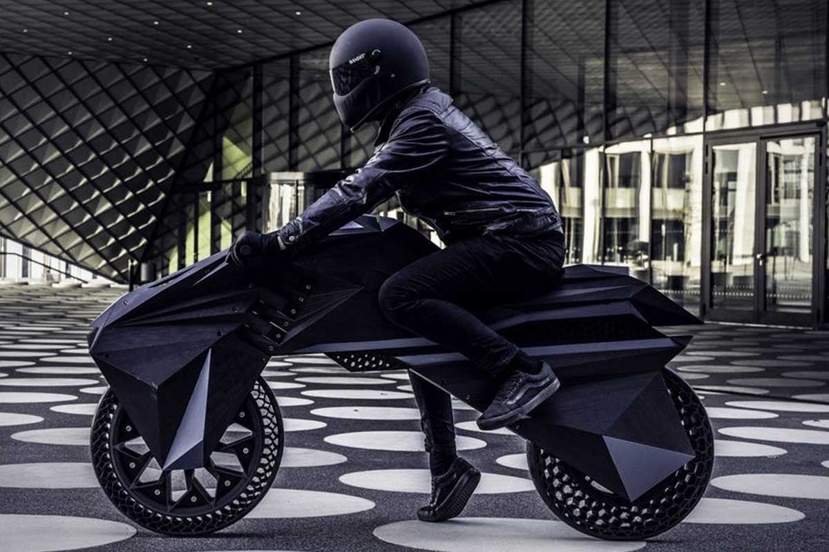 Bigrep 3D printed motorcycle