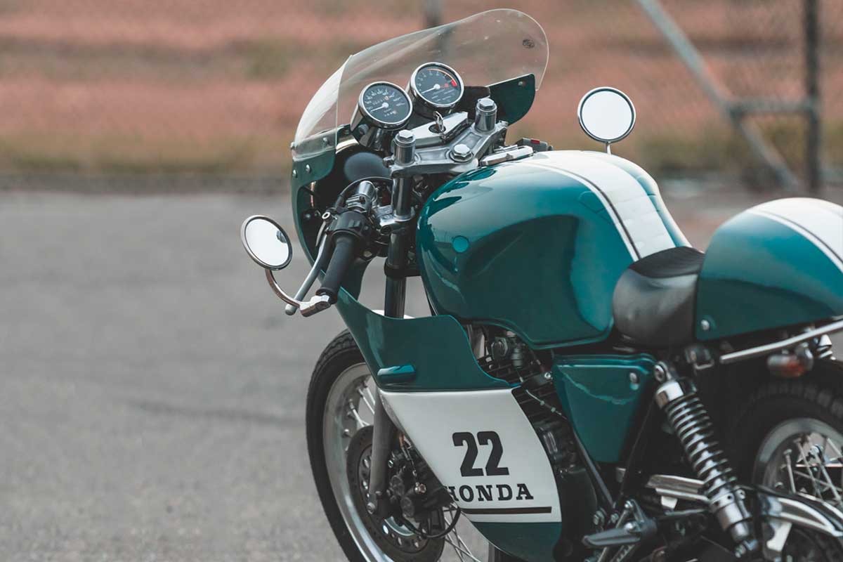 Honda GB400TT cafe racer