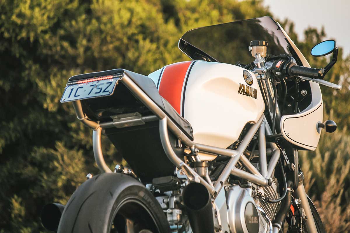 Motogod TRX880 cafe racer