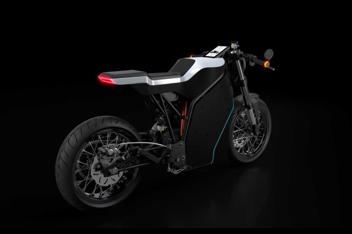 Yatari electric cafe racer