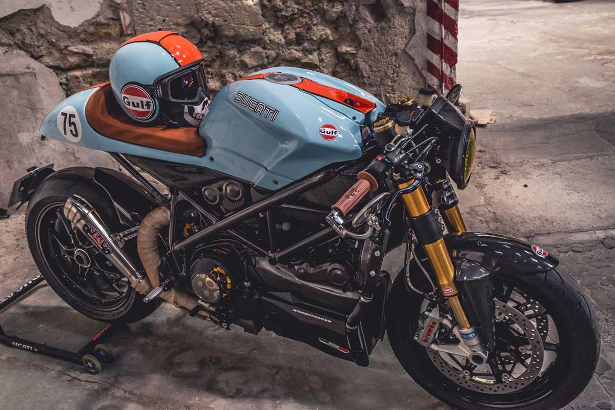 Ducati Streetfighter cafe racer