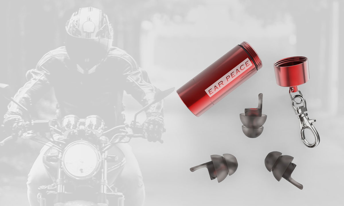 EarPeace motorcyclist ear plugs