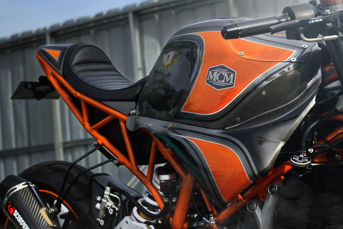 KTM RC250 cafe racer