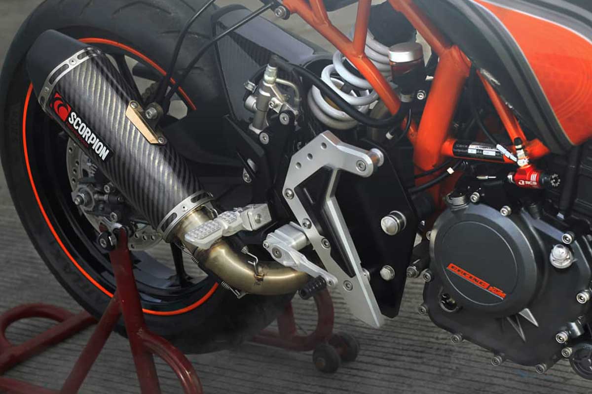 KTM RC250 cafe racer