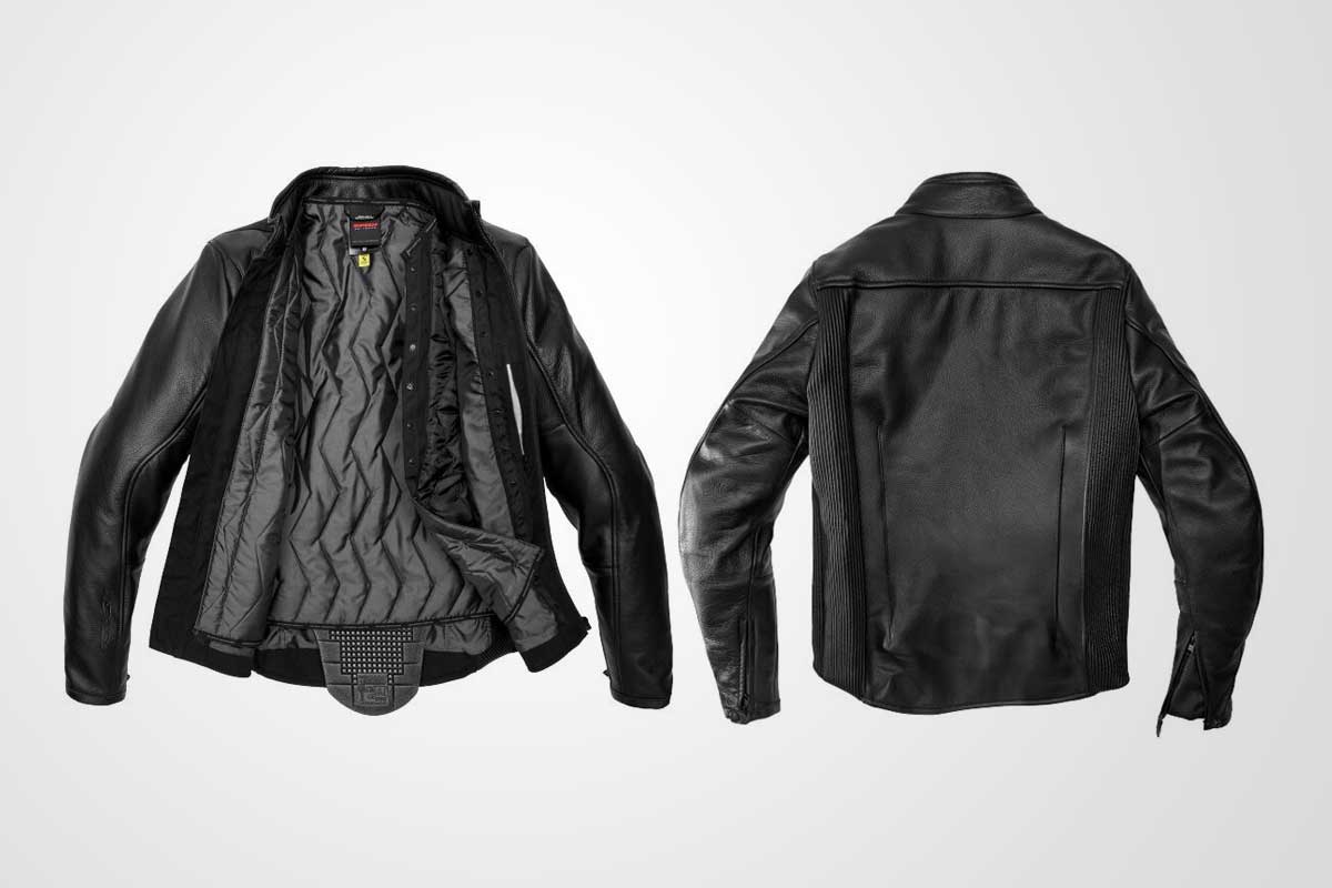 premium leather motorcycle jacket