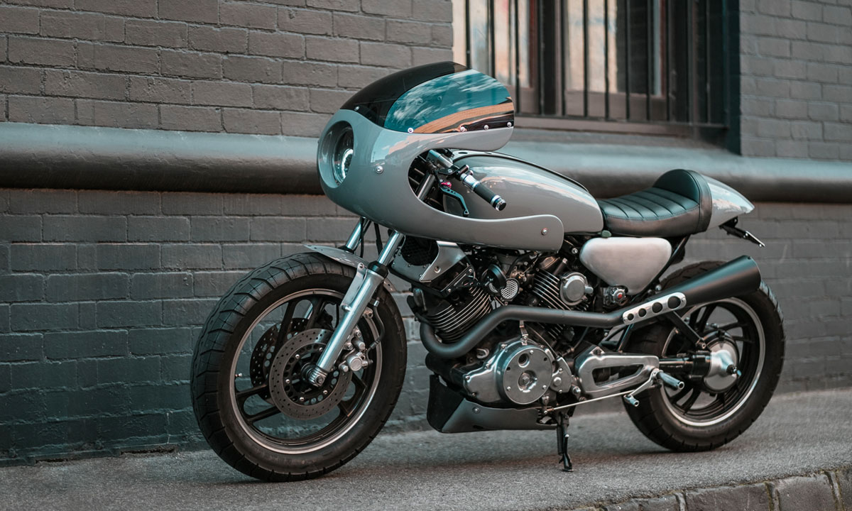 Yamaha XV750 cafe racer