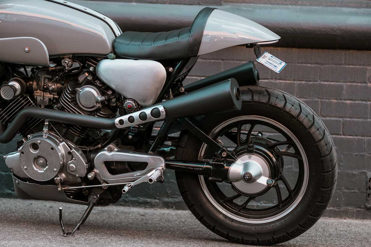 Yamaha XV750 cafe racer