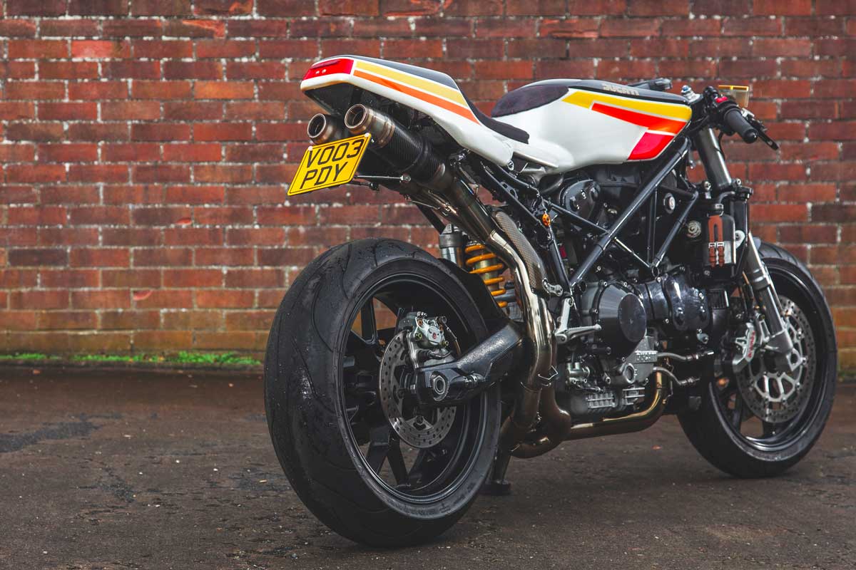 Ducati 749 cafe racer