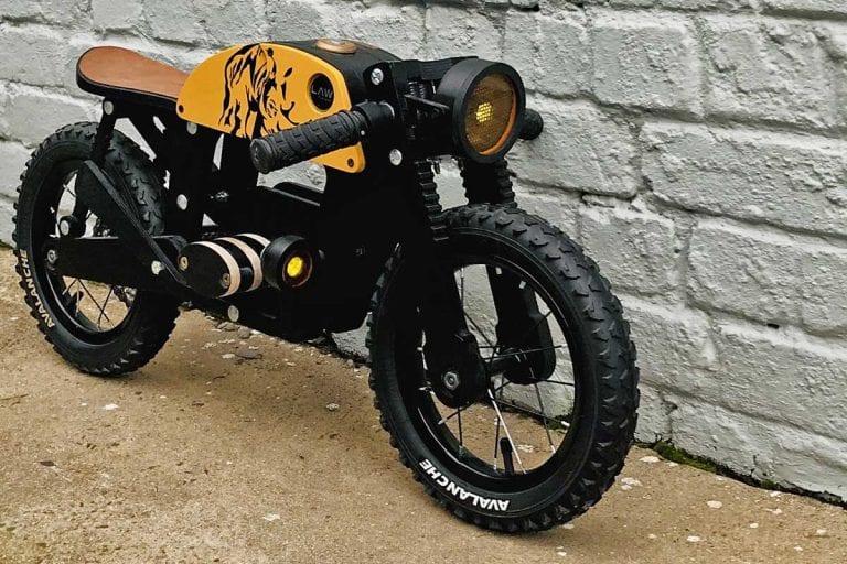 Kickstart them Young Lawless Balance Bikes Return of the Cafe Racers