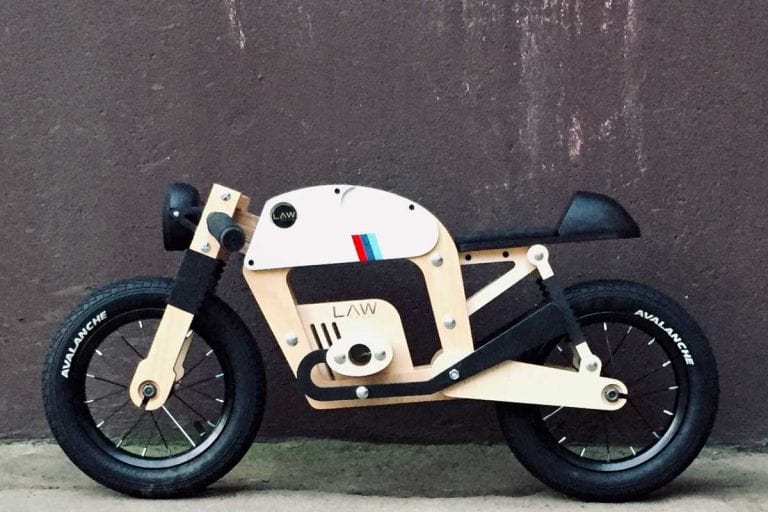 Kickstart them Young Lawless Balance Bikes Return of the Cafe Racers