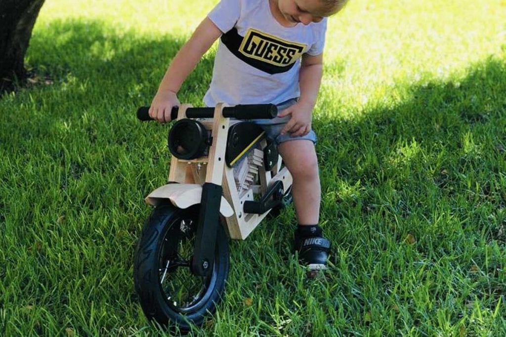 Kickstart them Young Lawless Balance Bikes Return of the Cafe Racers
