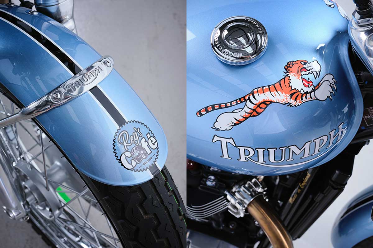 Custom Triumph Bonneville