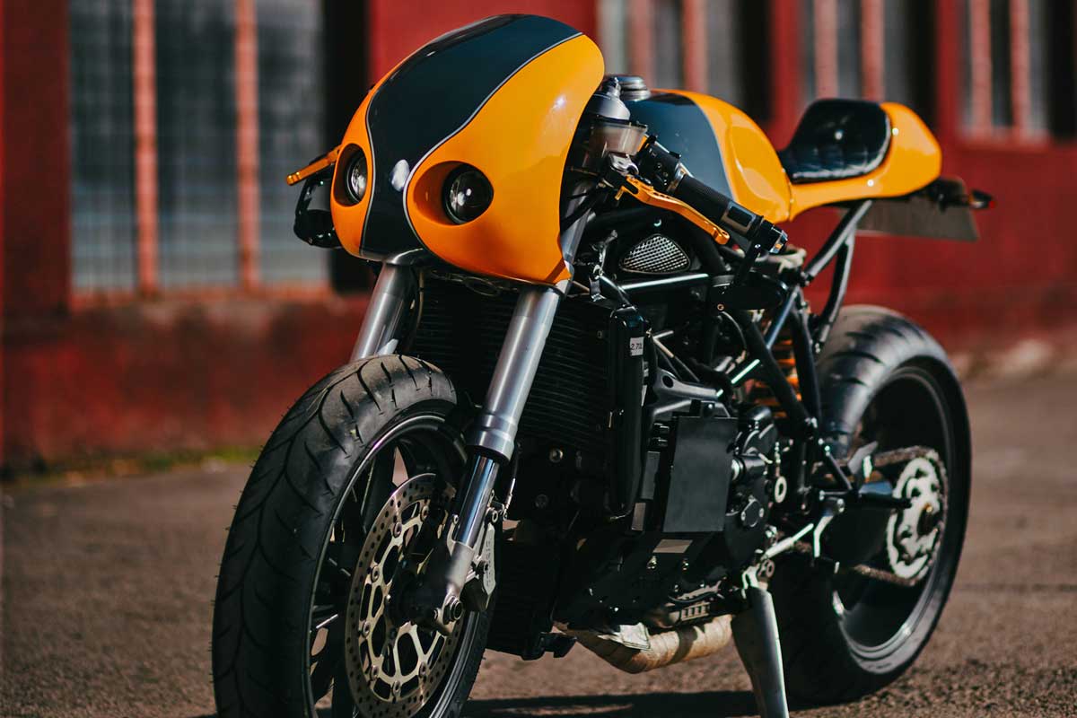 Ducati 749 cafe racer